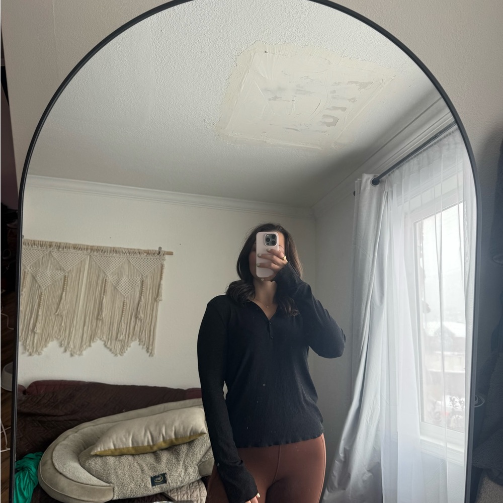 Black Long Sleeve Zara Top